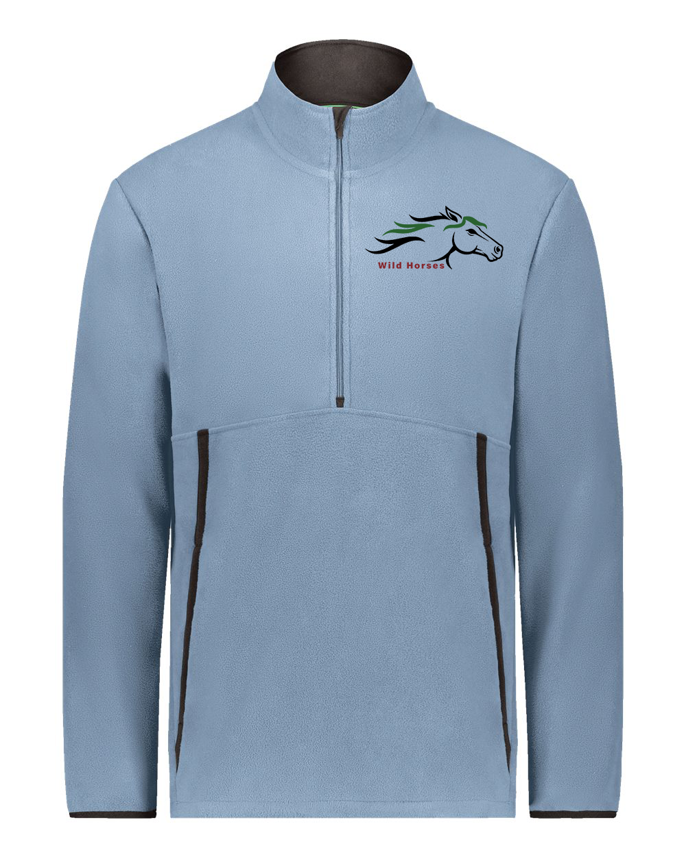 Storm Wild Horses 100% Quality Cotton Quarter-Zip
