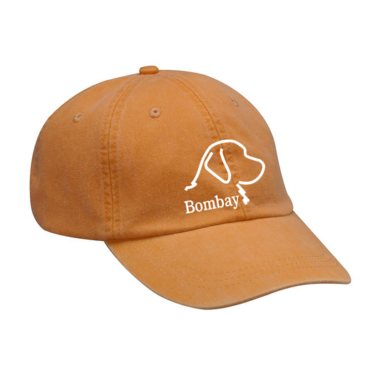 Tangerine Bombay Hat (Leather Strap)