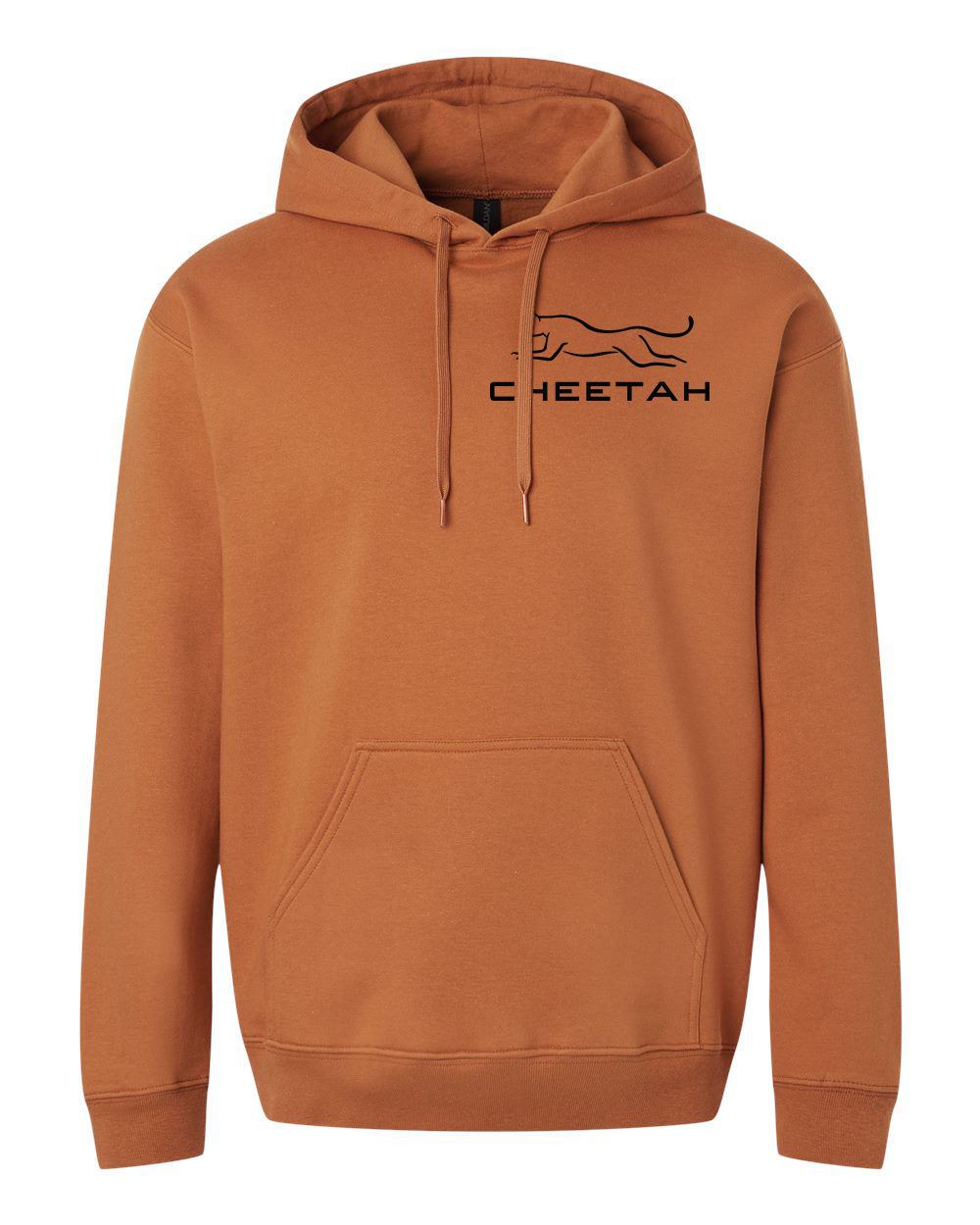 Texas Orange Cheetah 100% Quality Cotton Hoodie