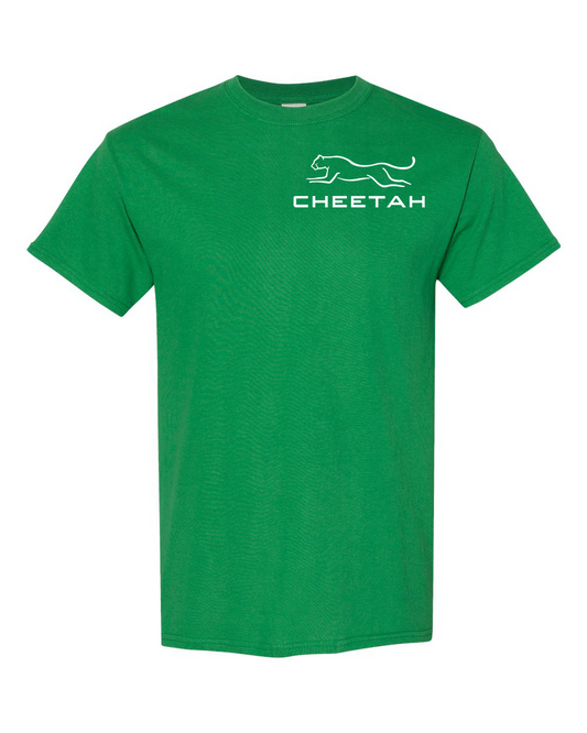 Turf Green Cheetah 100% Quality Cotton Short Sleeve