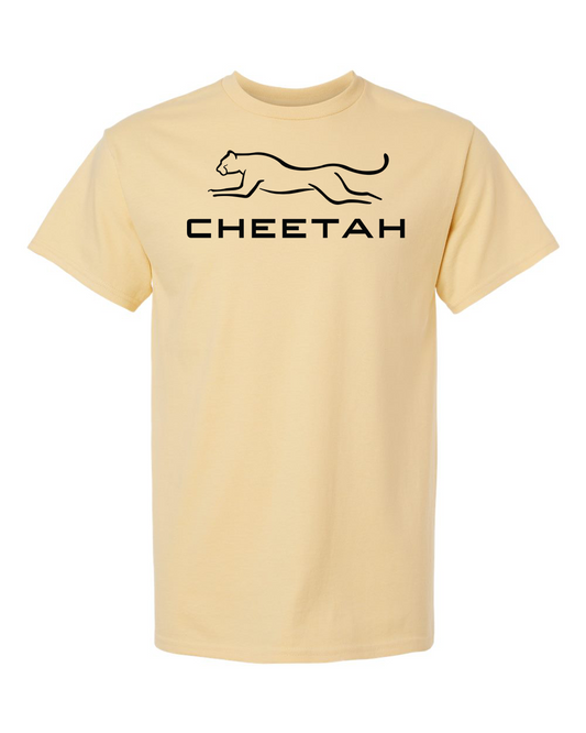 Vegas Gold Cheetah 100% Quality Cotton Short Sleeve (Full Chest)