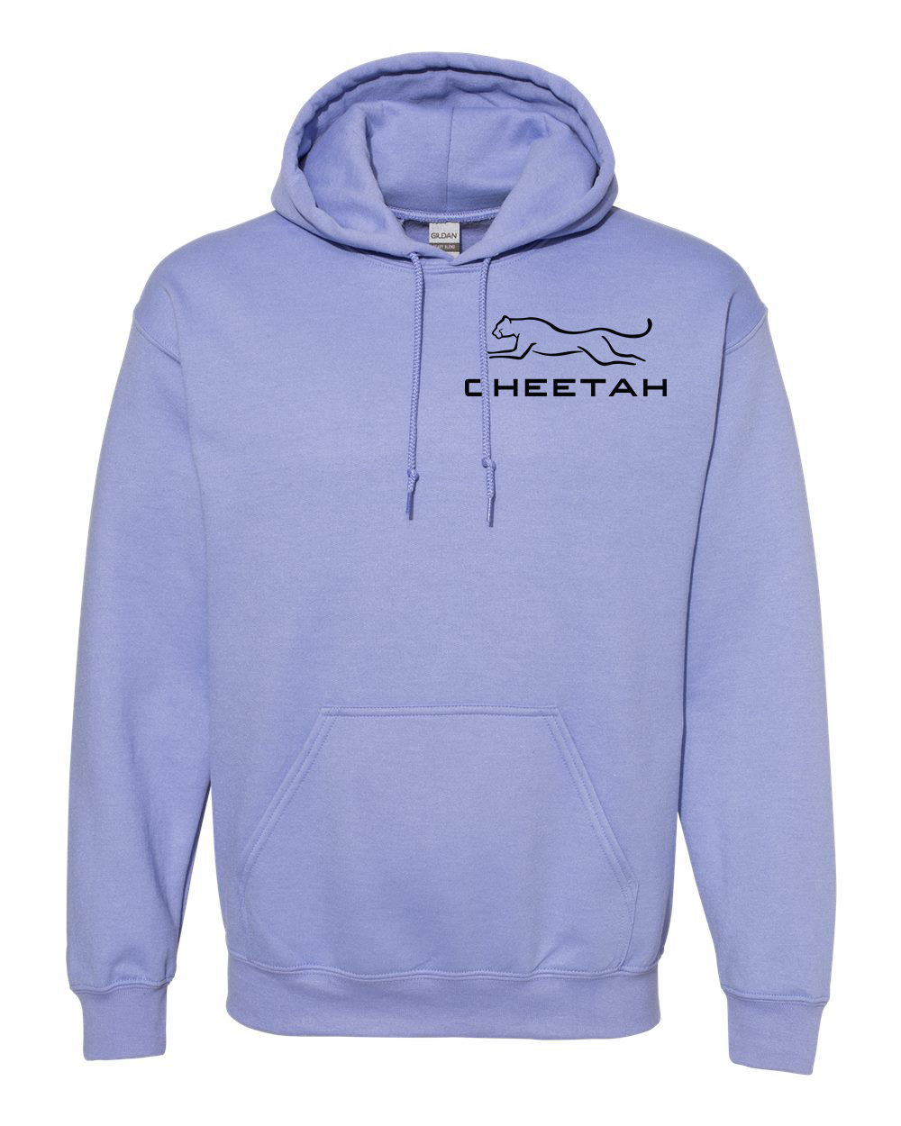 Violet Cheetah 100% Quality Cotton Hoodie