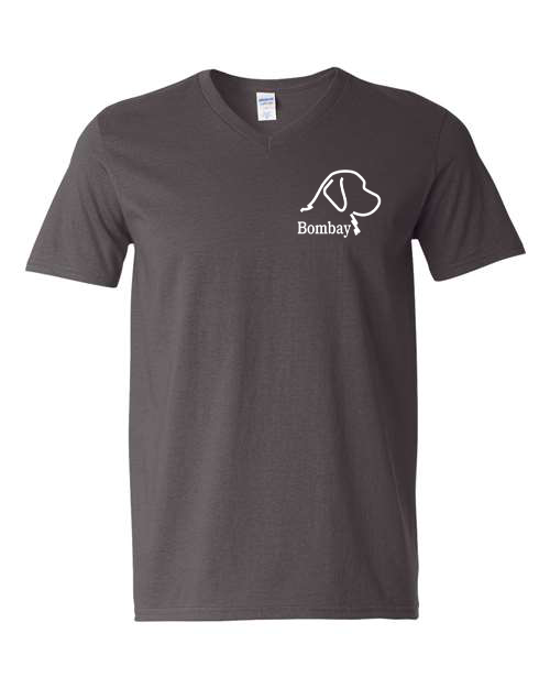 Charcoal V-Neck
