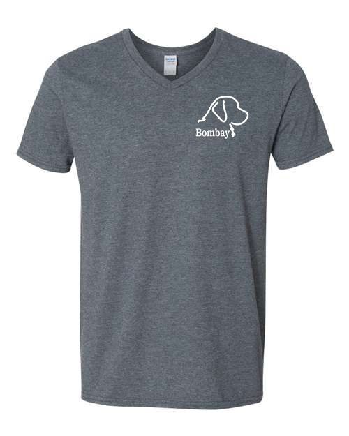 Dark Heather V-Neck