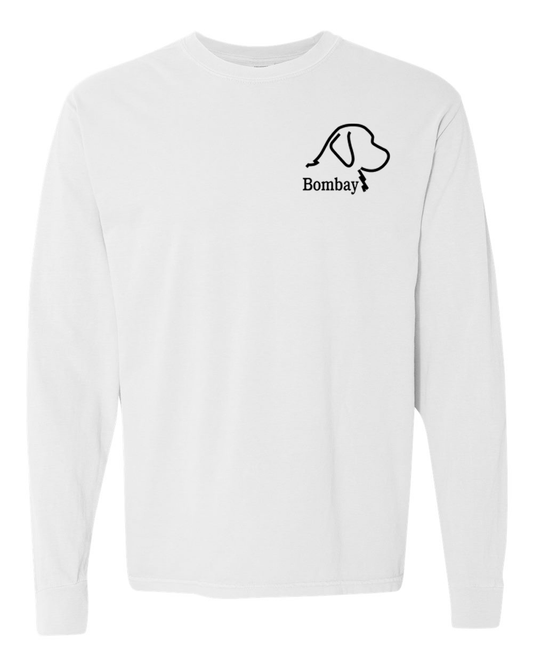 White Comfort Colors Long Sleeve