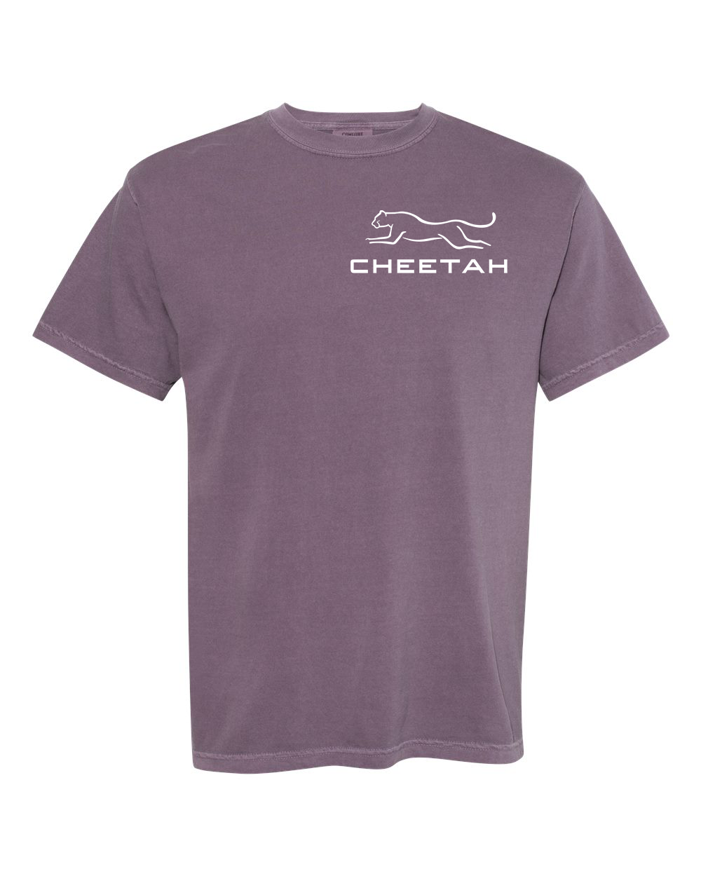 Wine Cheetah 100% Quality Cotton Short Sleeve