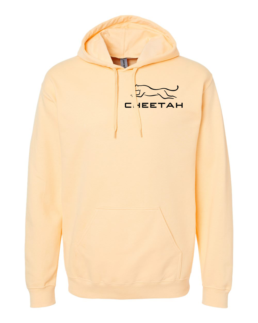 Yellow Haze Cheetah 100% Quality Cotton Hoodie