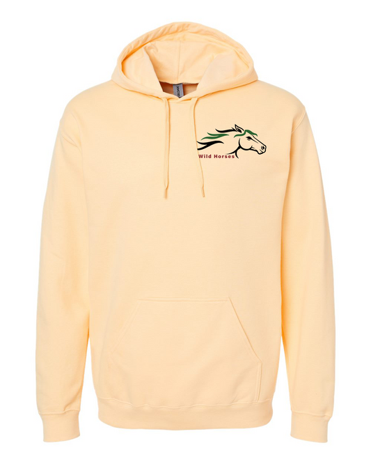Yellow Haze Wild Horses 100% Quality Cotton Hoodie